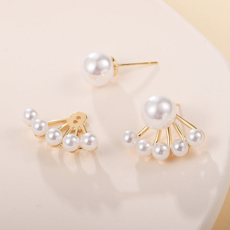 Korean pearl earrings