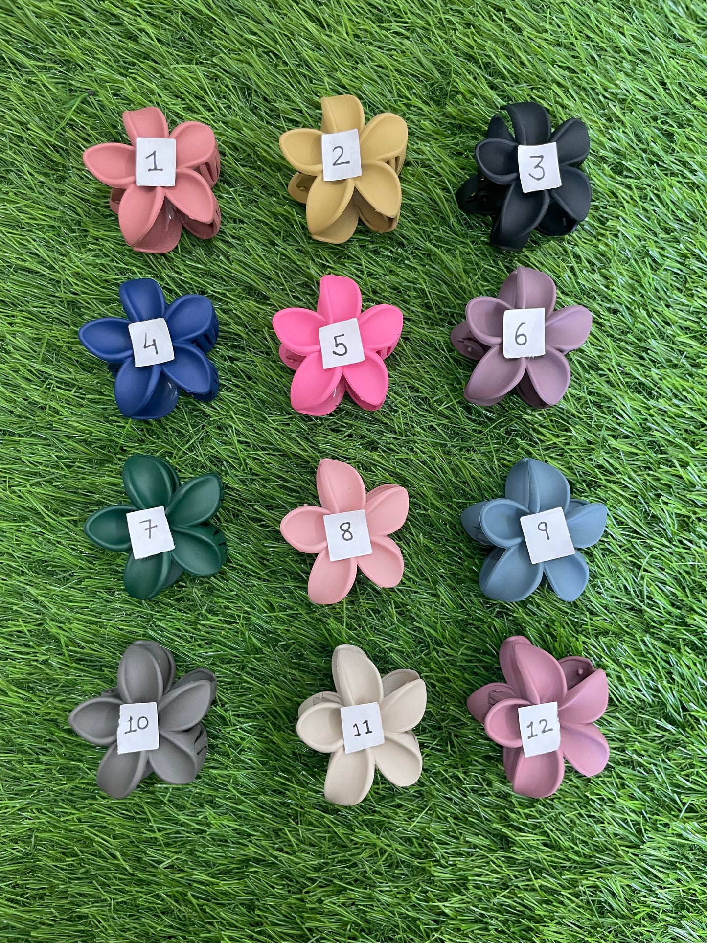 Floral Hair Clutchers