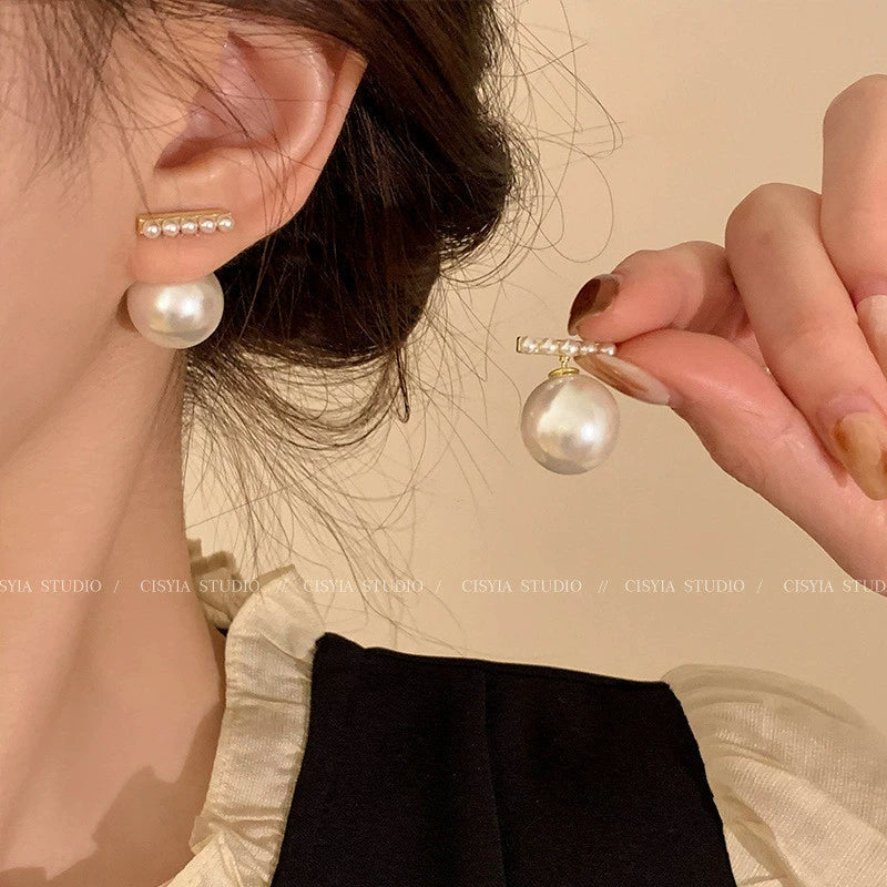 Korean Style Geometric Earrings