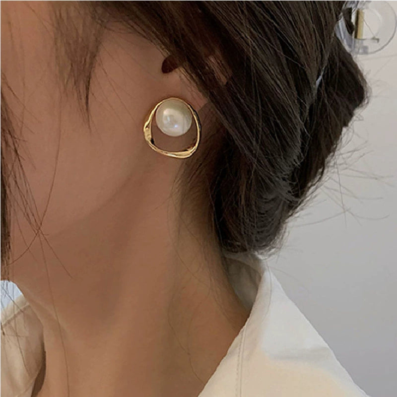 Korean Pearl Earrings