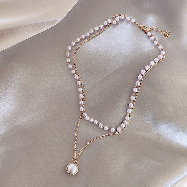 Pearl Dream Layered Necklace