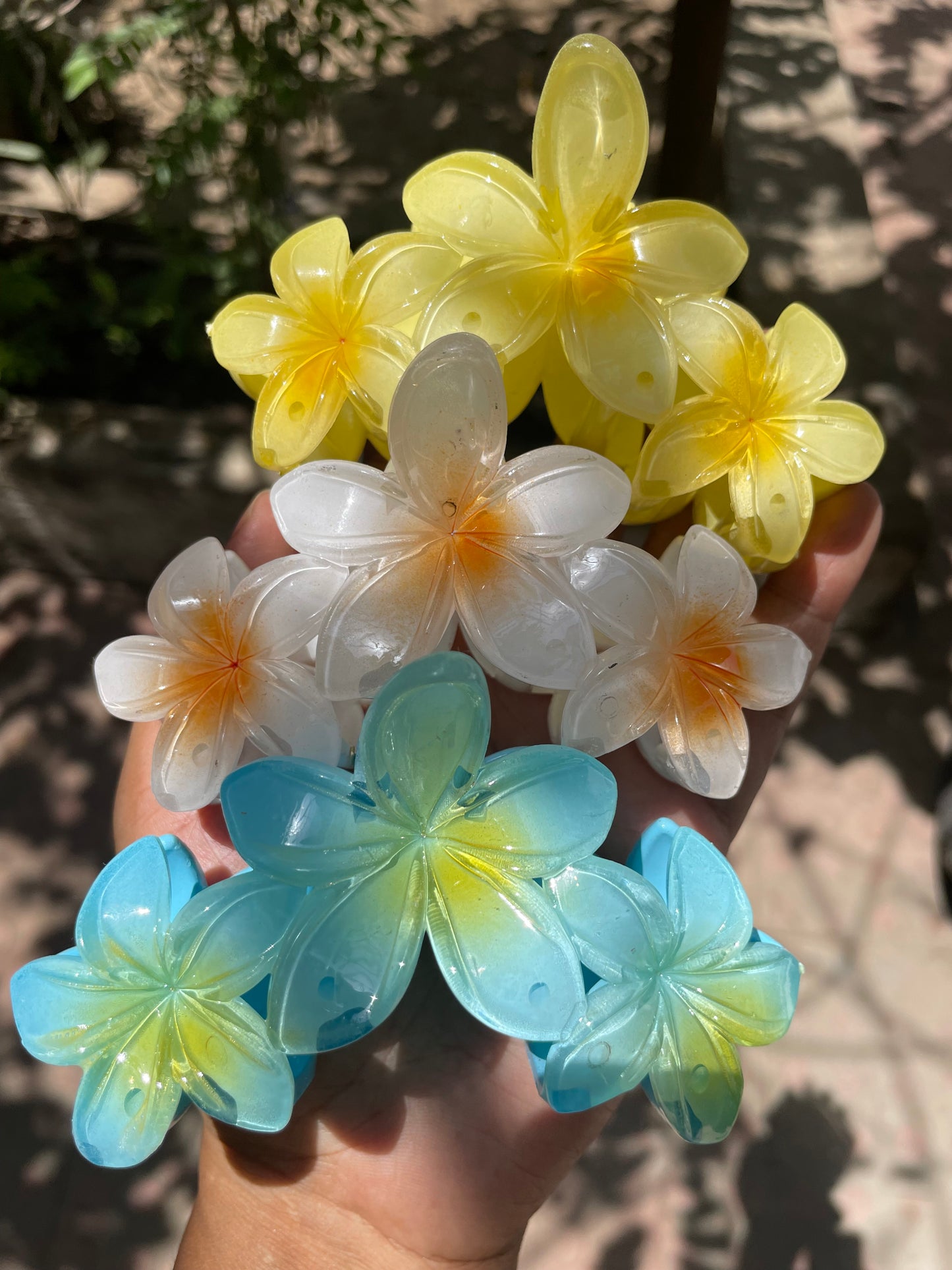 Floral Large Hair Claw