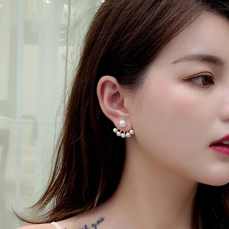 Korean pearl earrings