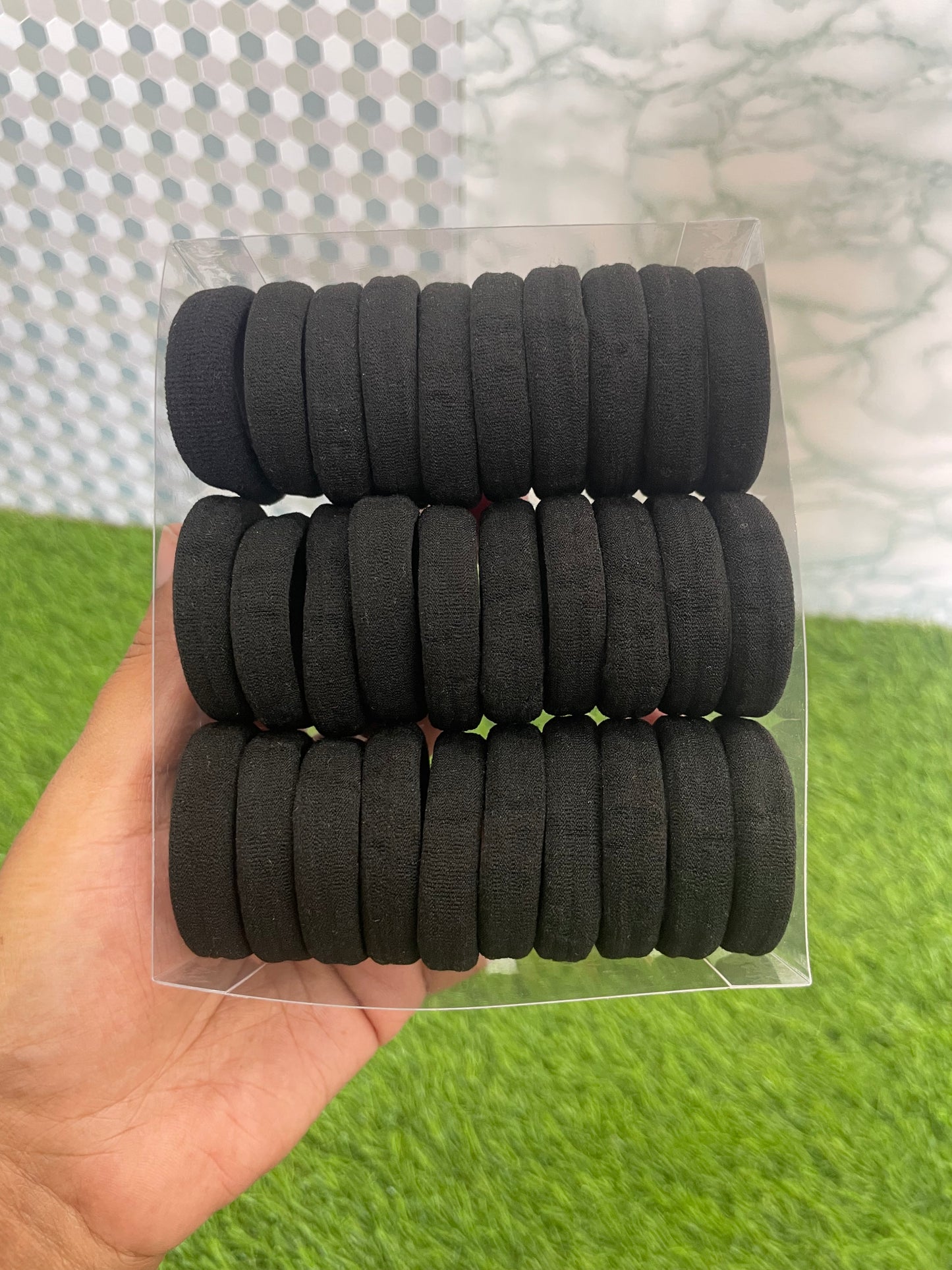 Black Regular Rubber Band