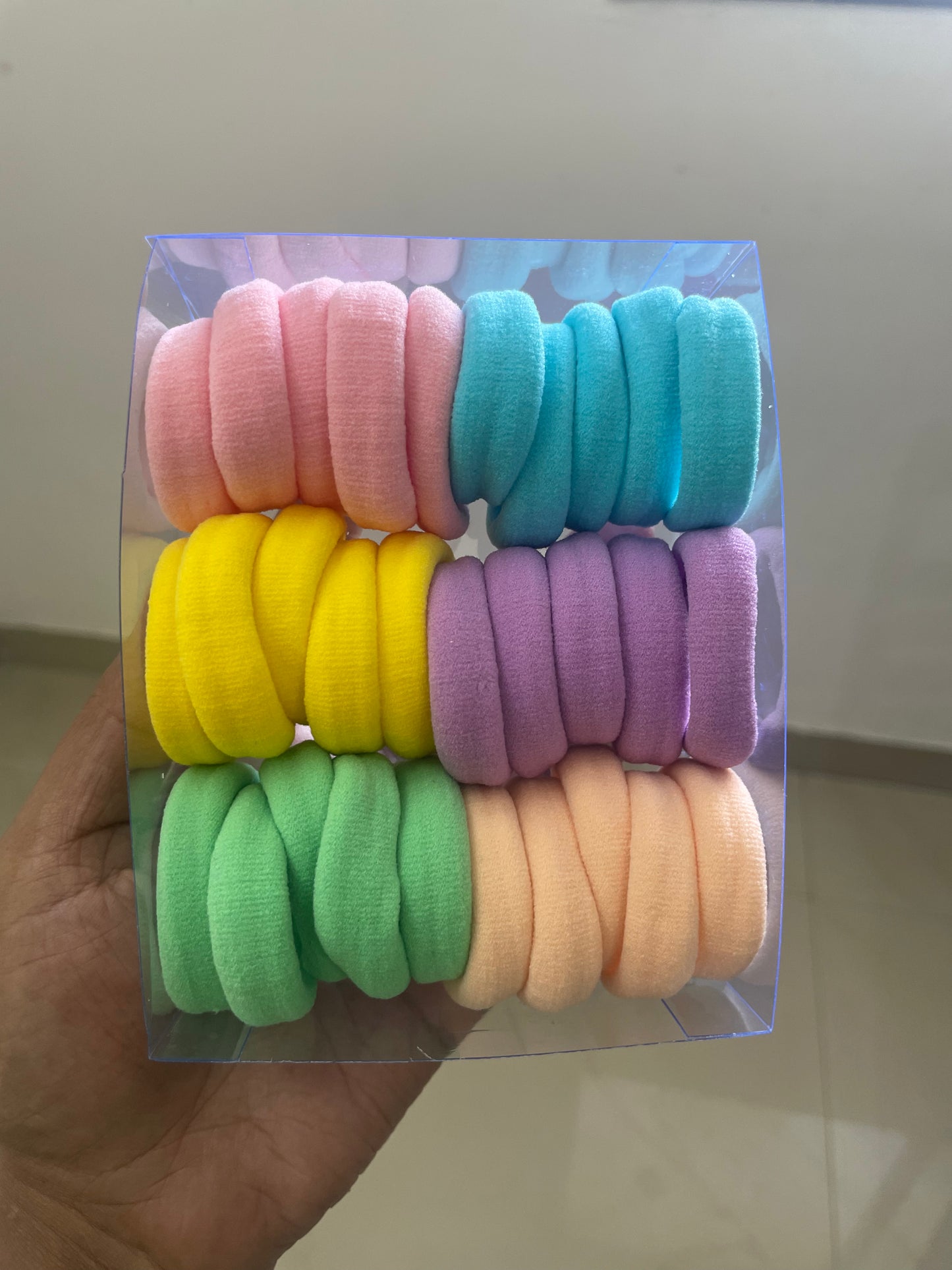Pastel Rubber Band