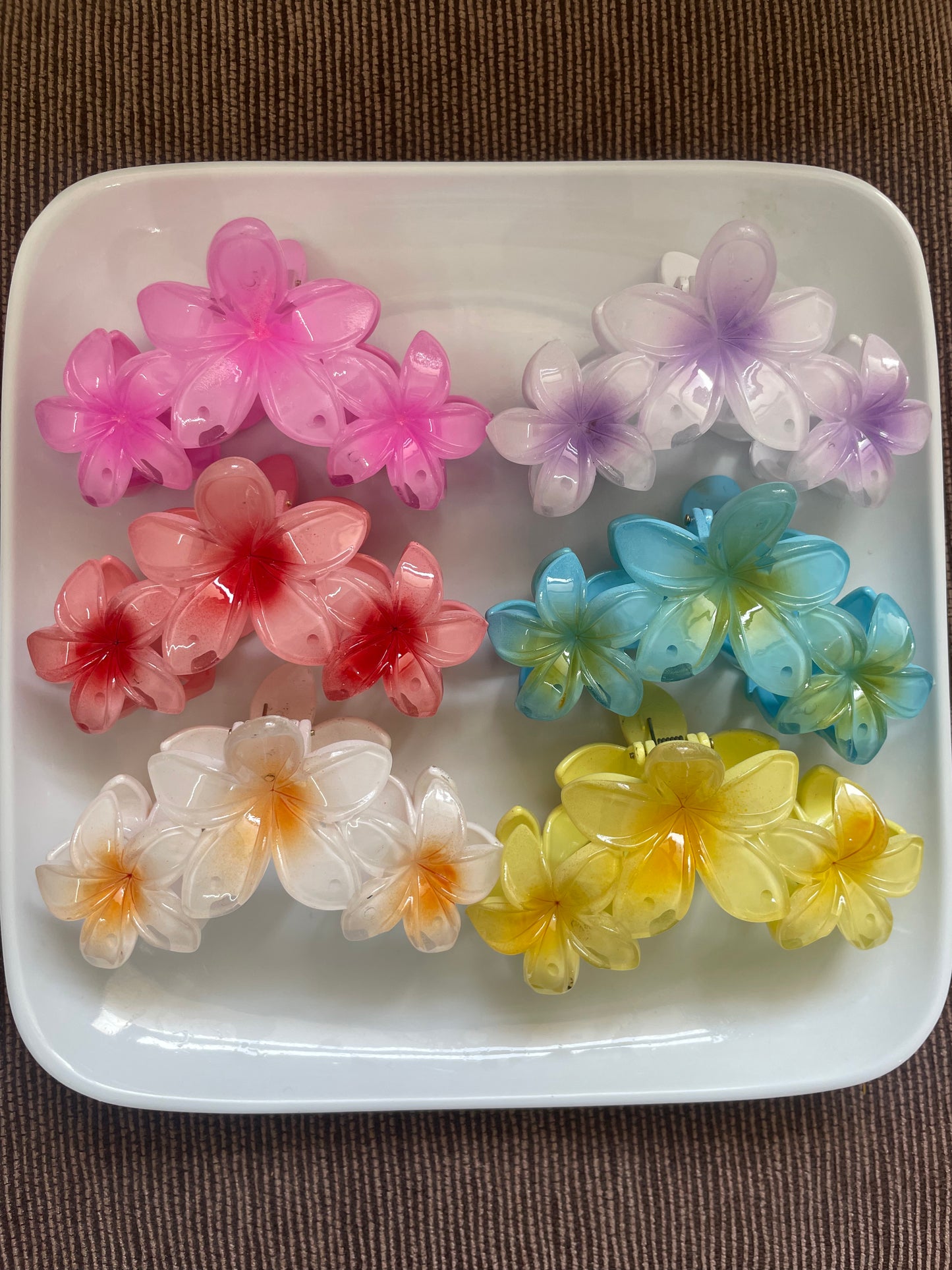Floral Large Hair Claw