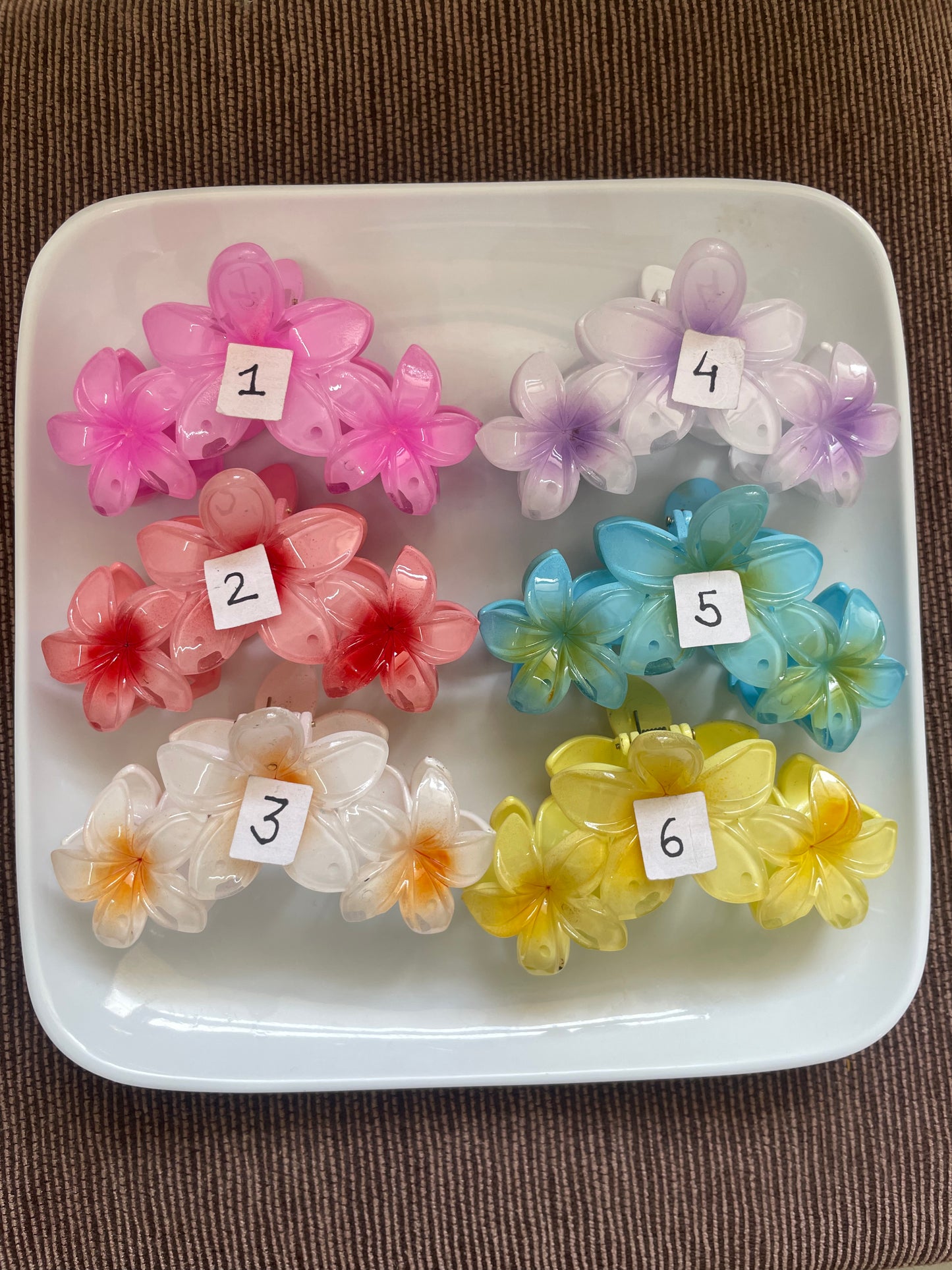 Floral Large Hair Claw