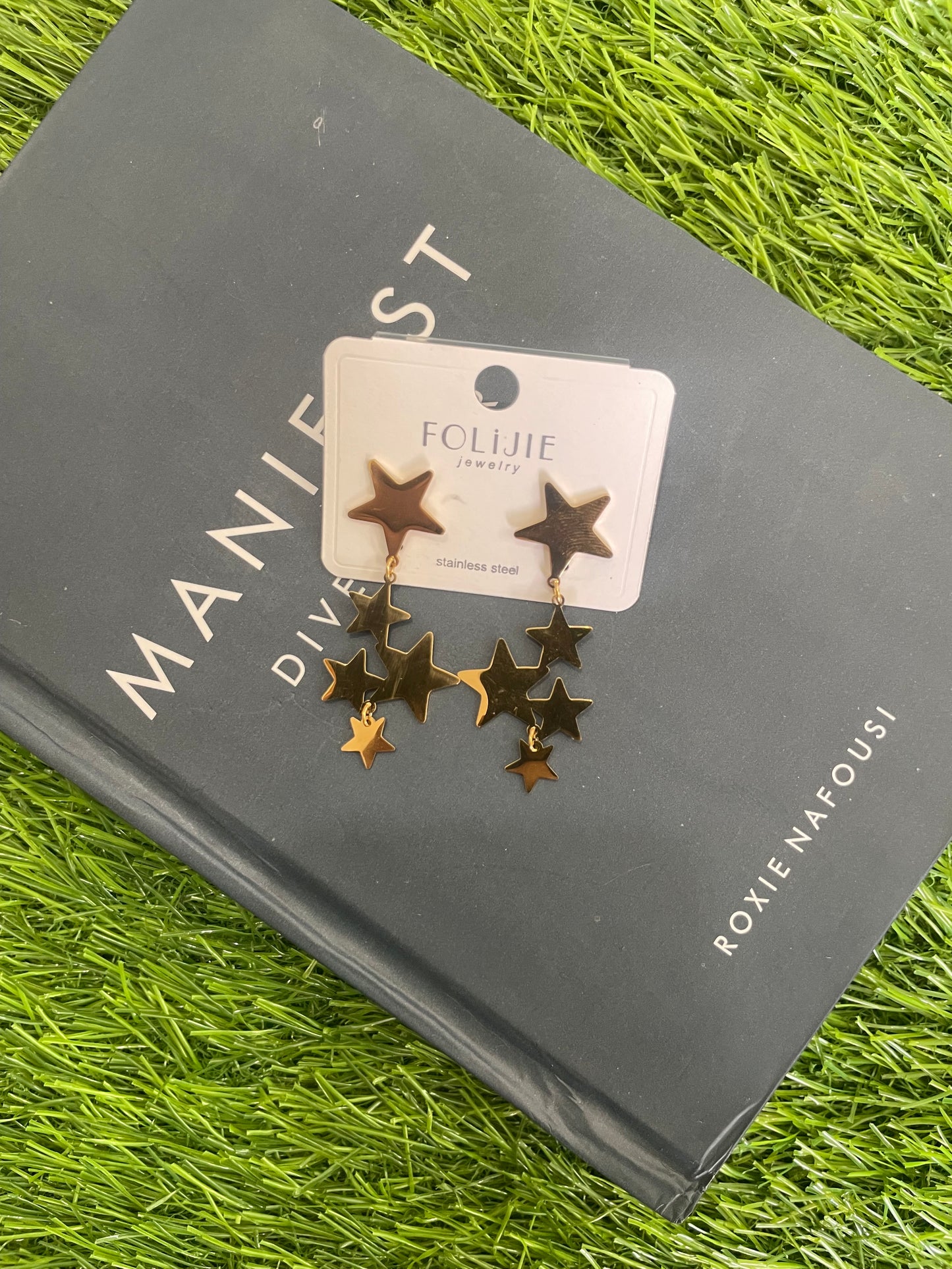 Golden Star Earrings