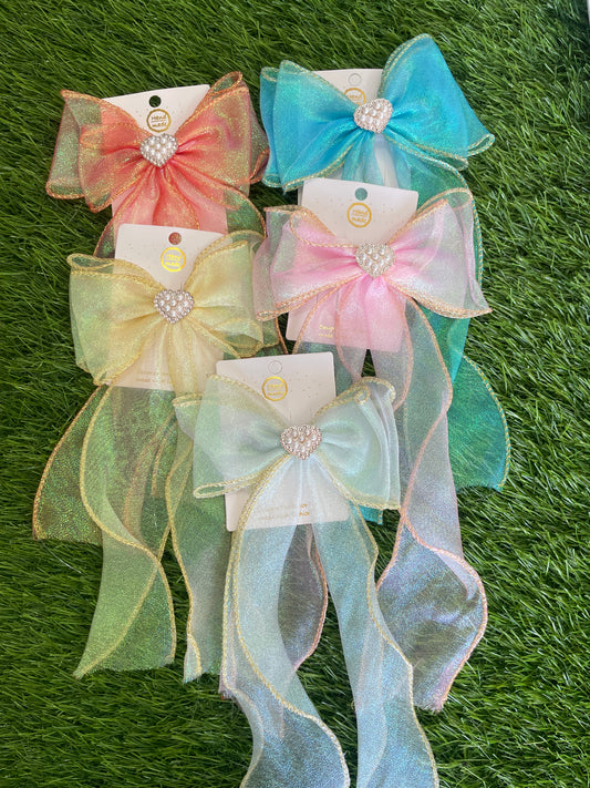 Shimmer Hair Bows