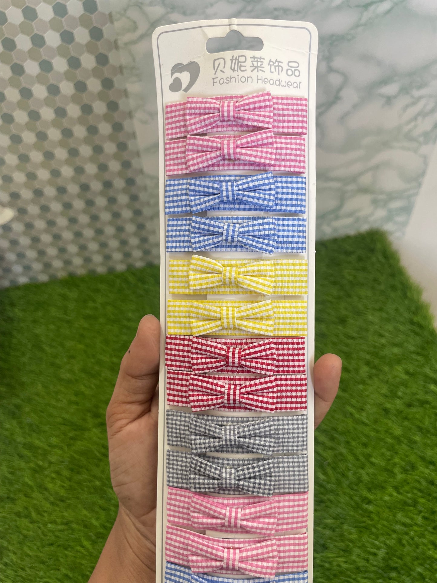 Bow Shaped Tic Tac Pins