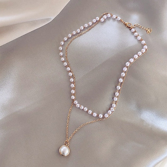 Pearl Dream Layered Necklace