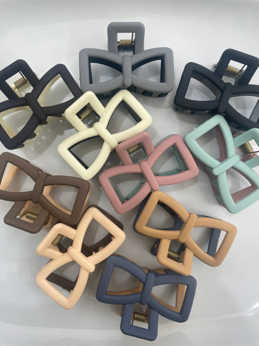 Bow Shape Hair Claw