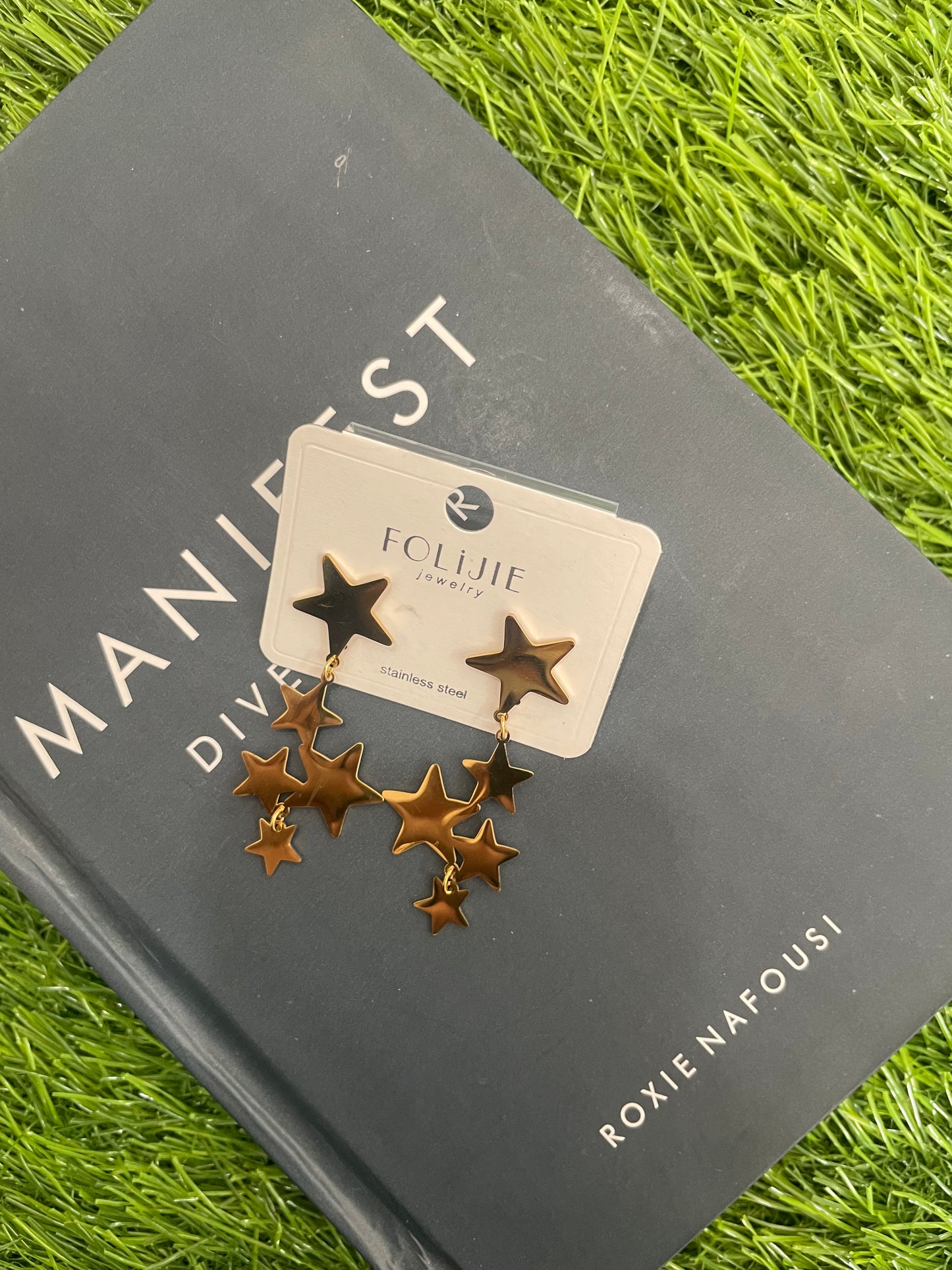 Golden Star Earrings