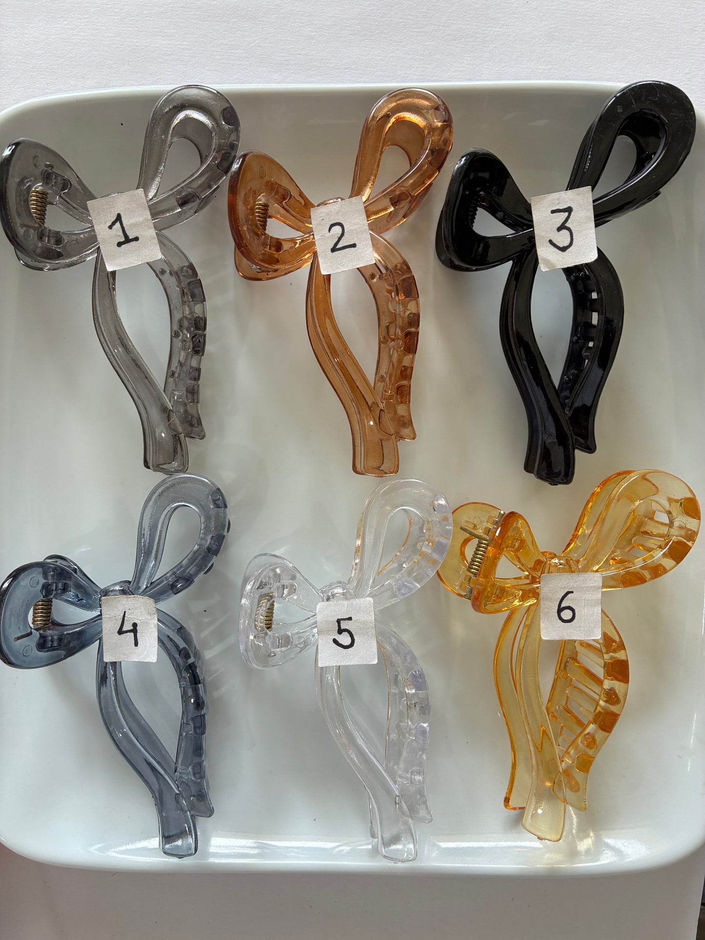 Bow Shape Hair Clutchers