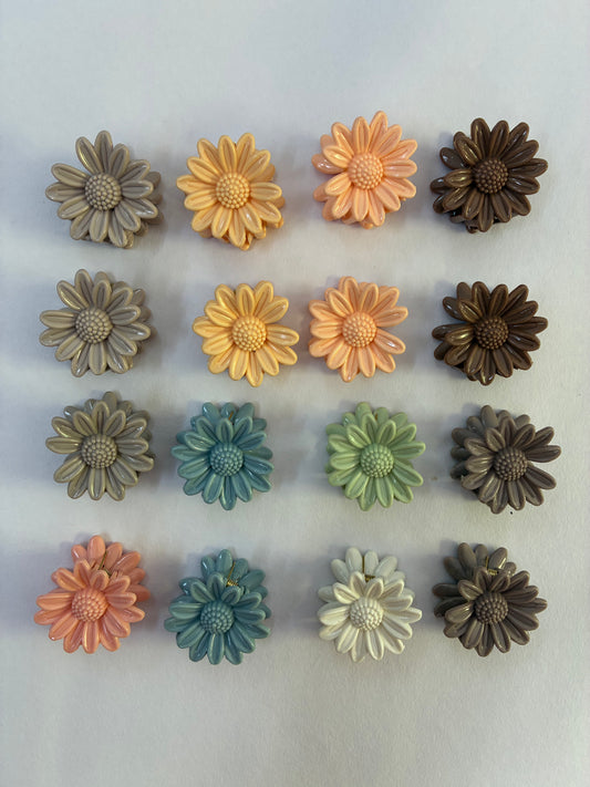 Mini Floral Hair Clutchers