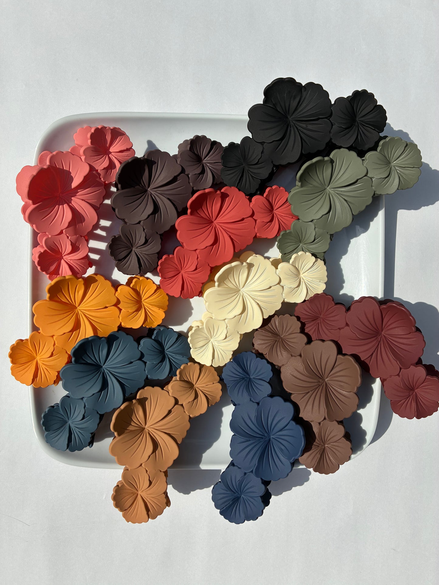 Floral Hair Clutchers